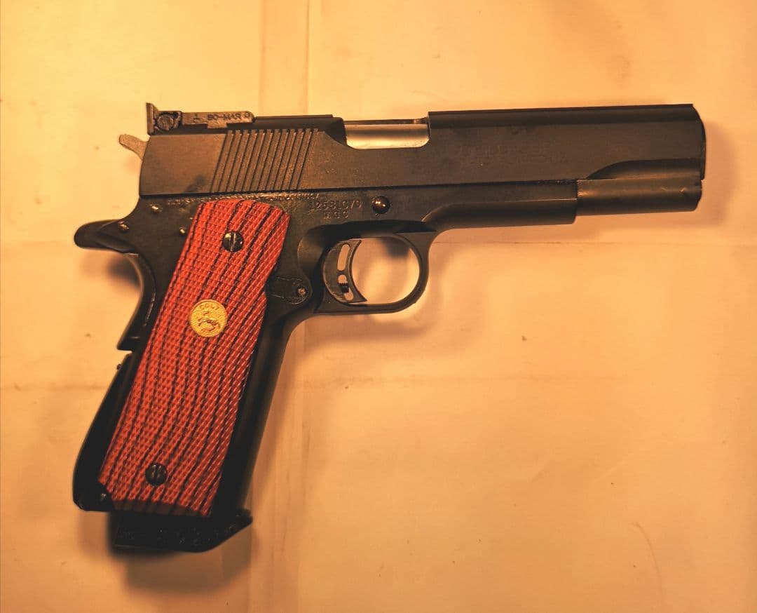 MGC コルト ゴ—ルドカップ ナショナルマッチ セミ–カスタムスHWモデルガン