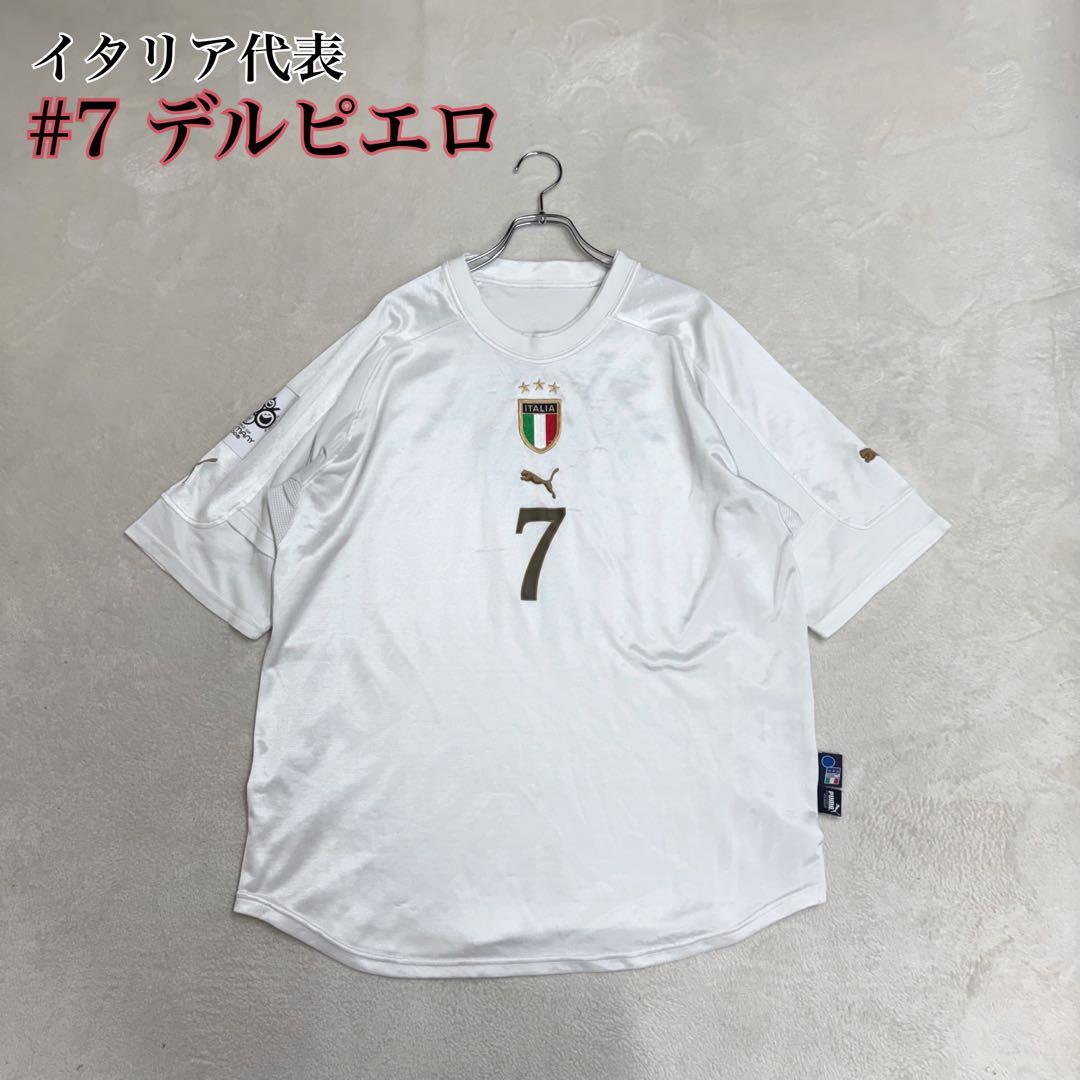 PUMA イタリア代表 04/05 デルピエロ ゲームシャツ サッカーシャツ