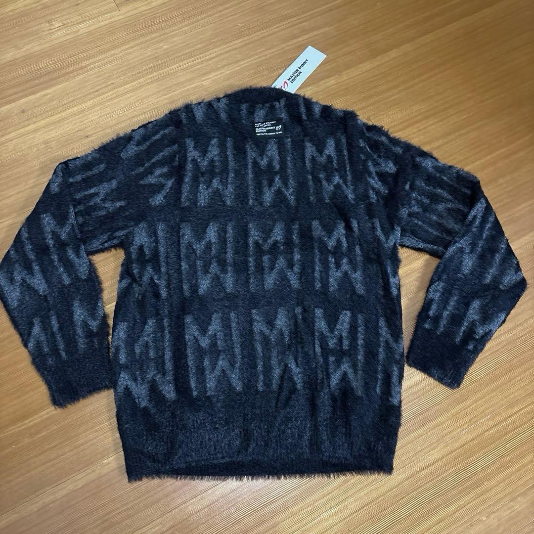 〈新品タグ付き〉 ♥︎マスターバニー♥︎ シャギーロゴセーター　サイズ①