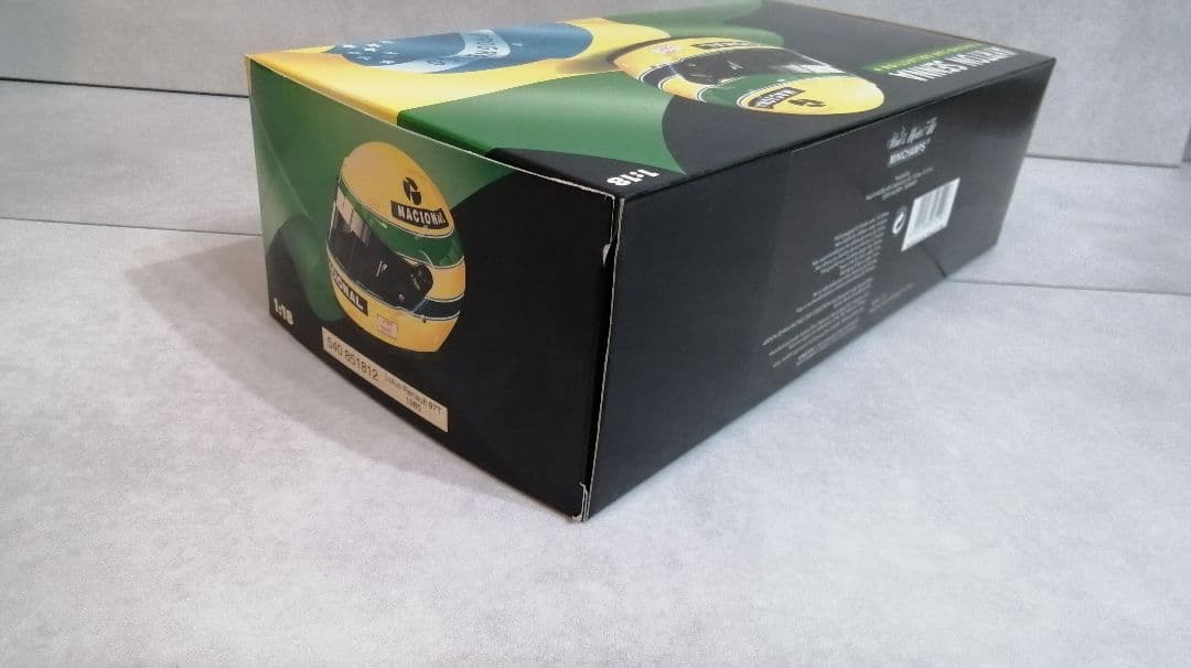 Lotus Renault 97T アイルトン・セナ 1/18 ミニチャンプス