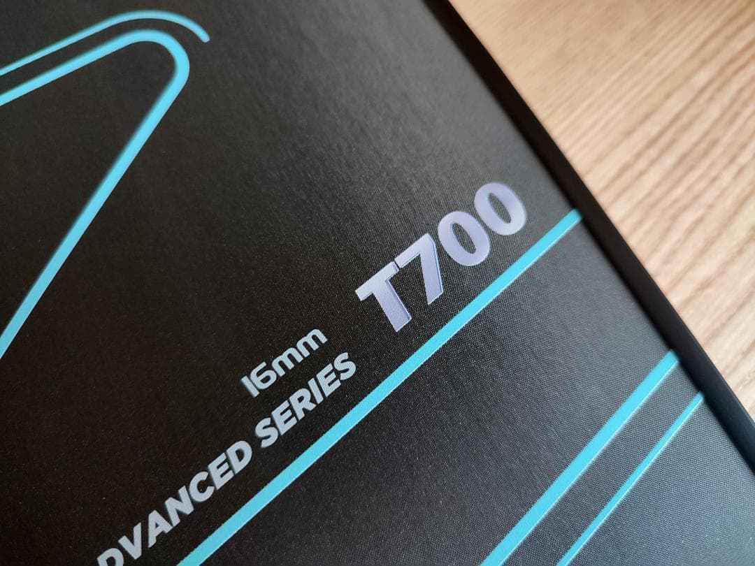 2個セット ピックルボール パドル T700 生カーボンファイバ 青い ZTY