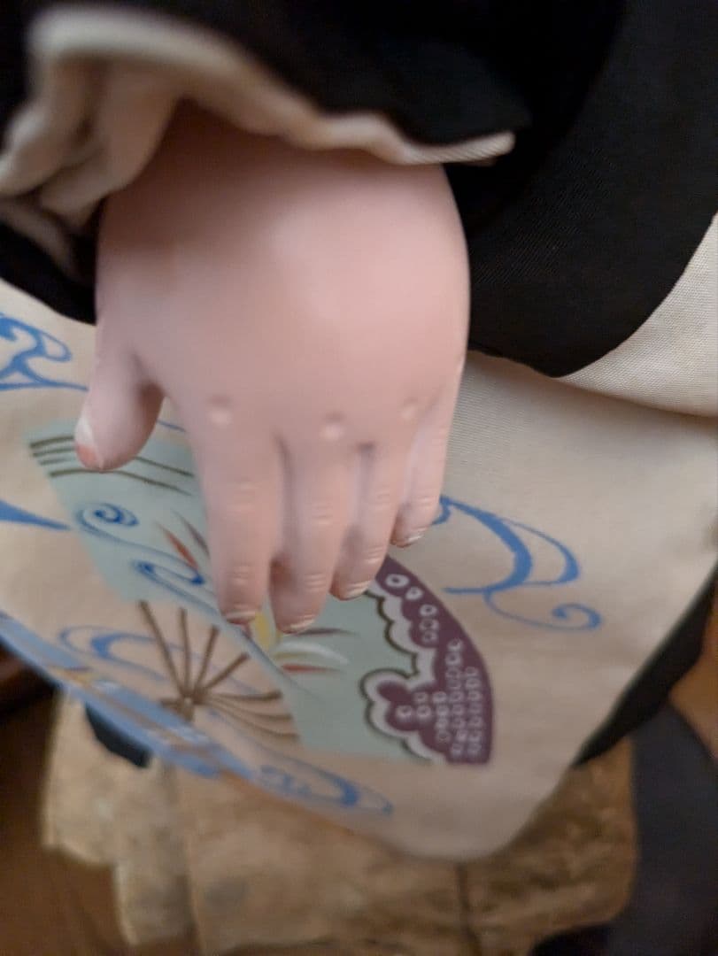 【専用】15号 戦前　戦中結納　 市松人形着物　丸平　大木平蔵　ビスクドール