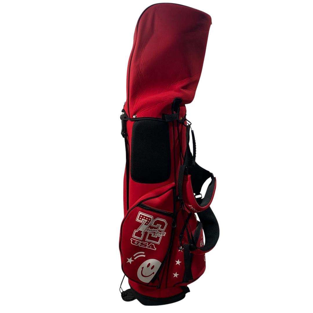 ブルーティー ゴルフ BLUE TEE GOLF キャディバッグ レッド ゴルフ