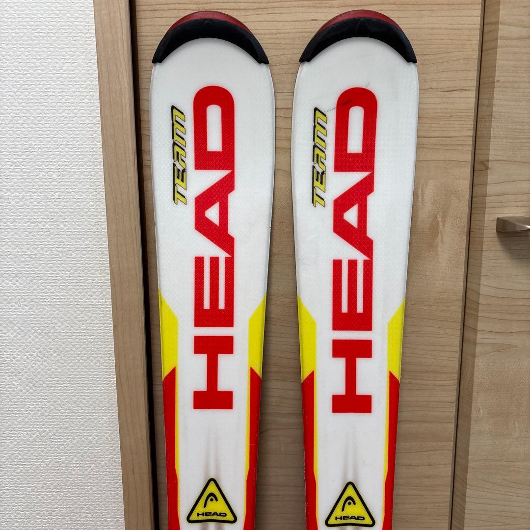 男の子　ジュニアスキーセット　head 117cm 22-22.5cmブーツ付