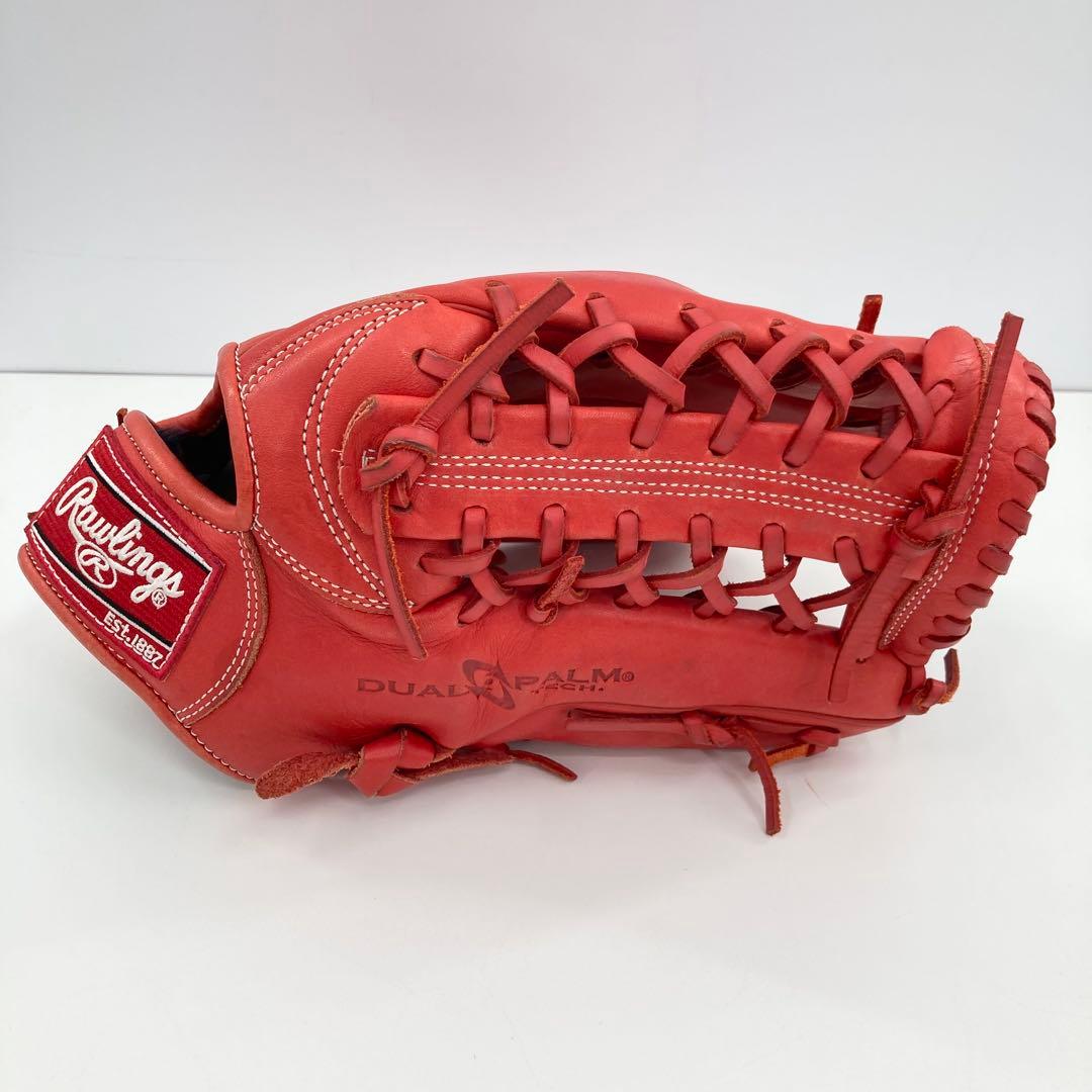 Rawlings ローリングス 軟式 野球用 オールラウンド グローブ 赤