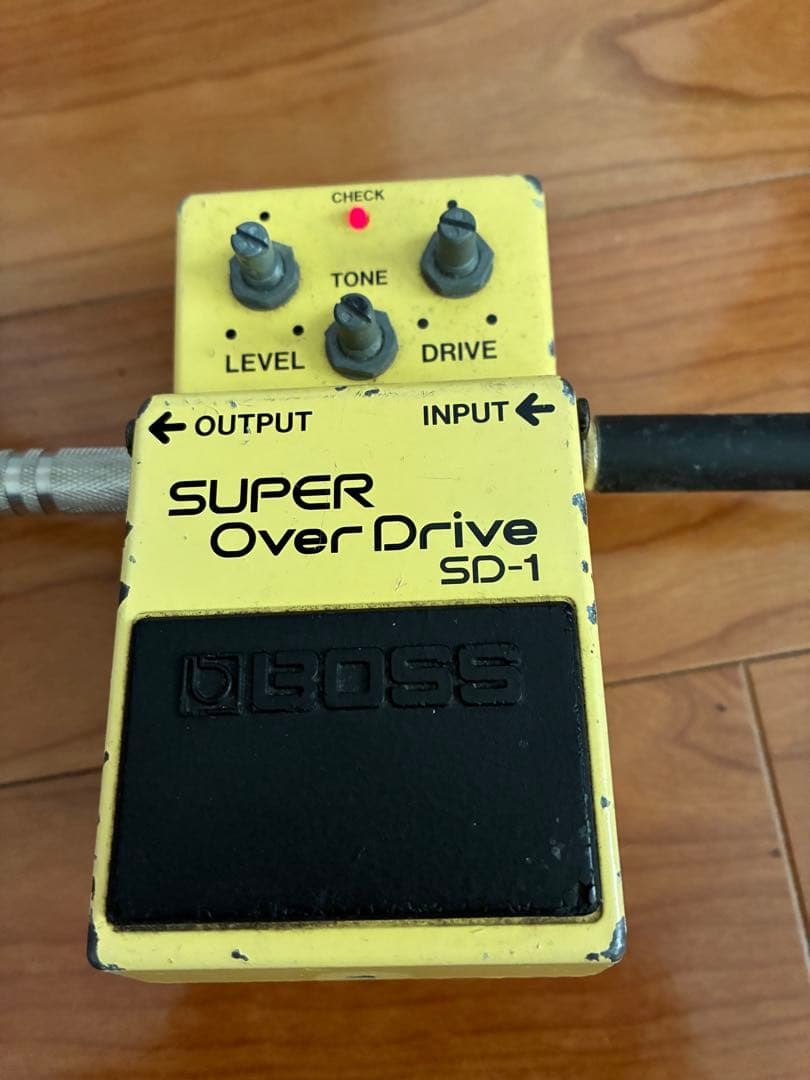 BOSS SUPER OverDrive SD-1 JRC 4558D 83年