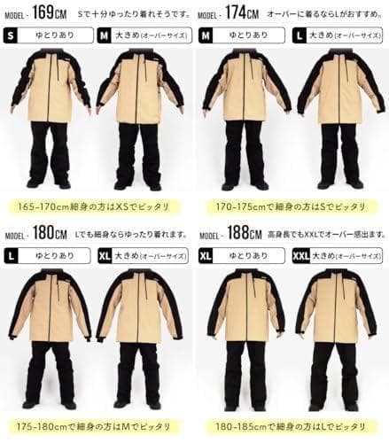 [ＢＬＡＣＫ　ＳＮＯＷ] スノボウェア 上下セット メンズ スノーボードウェア*