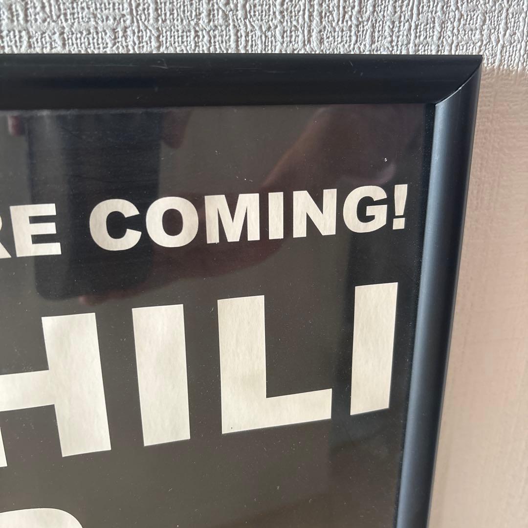 レッチリポスター　額付き