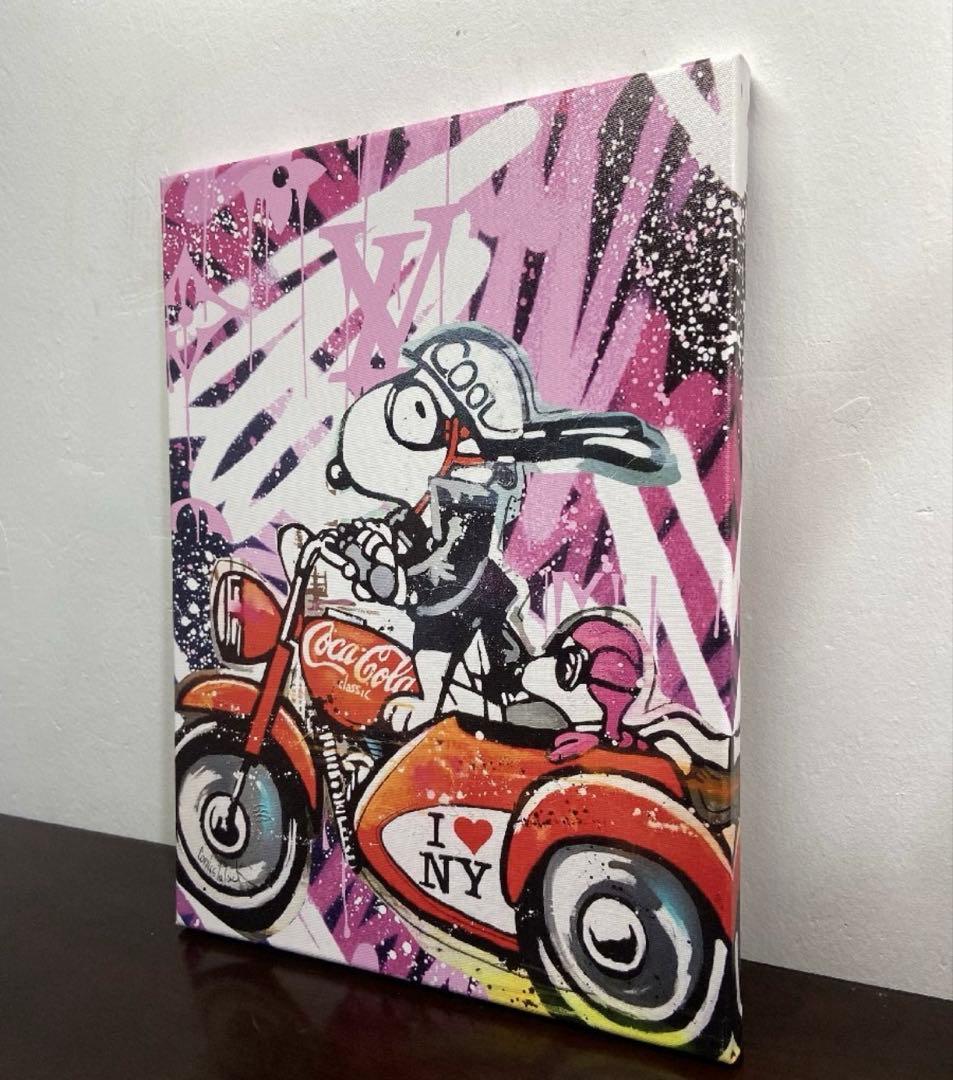 キャンバスアート DEATH NYC 世界限定 ポップアート 現代アート 118