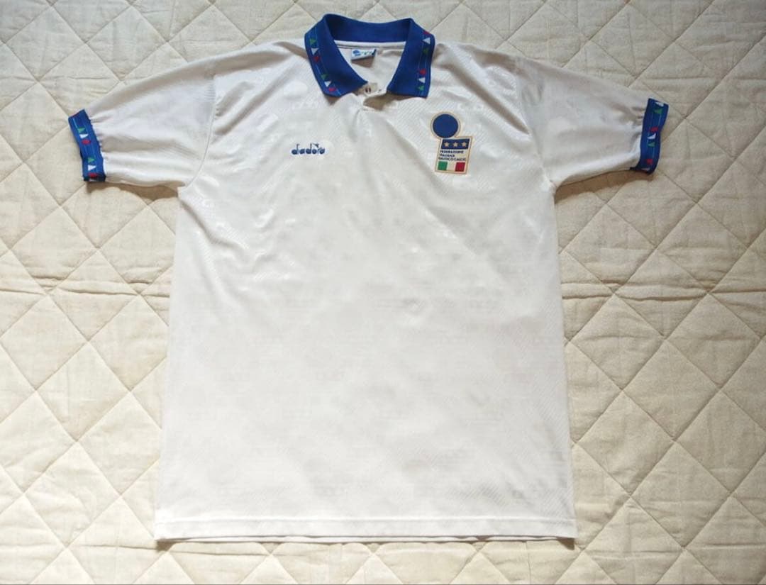 【極美品//XL】ディアドラ94イタリア代表 アウェイUK製