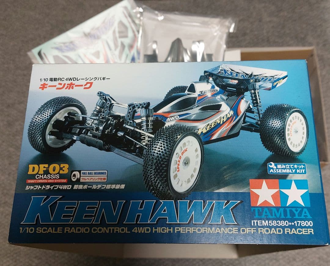 タミヤ　ラジコン　キーンホーク　1/10 当時物 希少品　df-03
