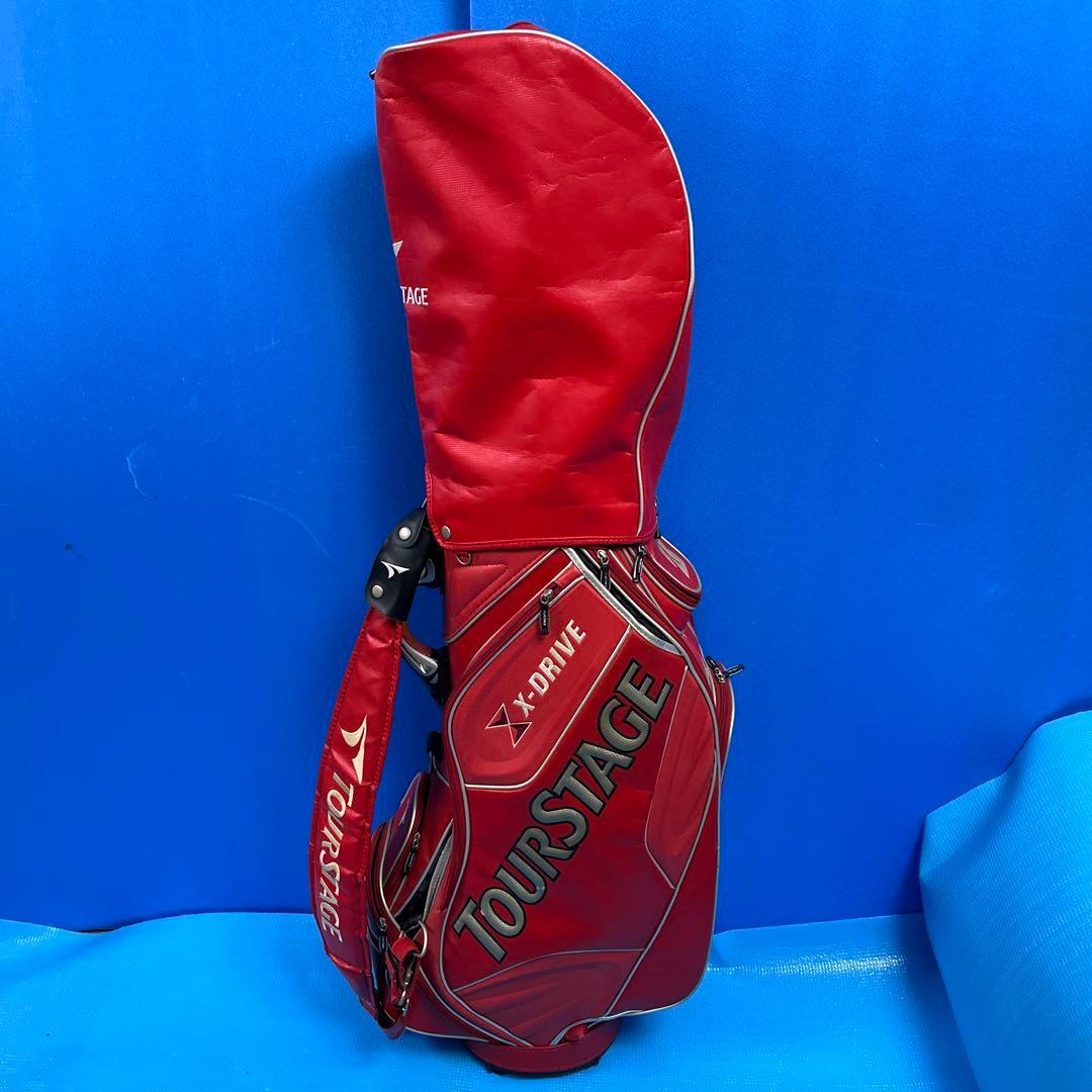 TOUR STAGE GOLFフルセットキャディーバッグ付き