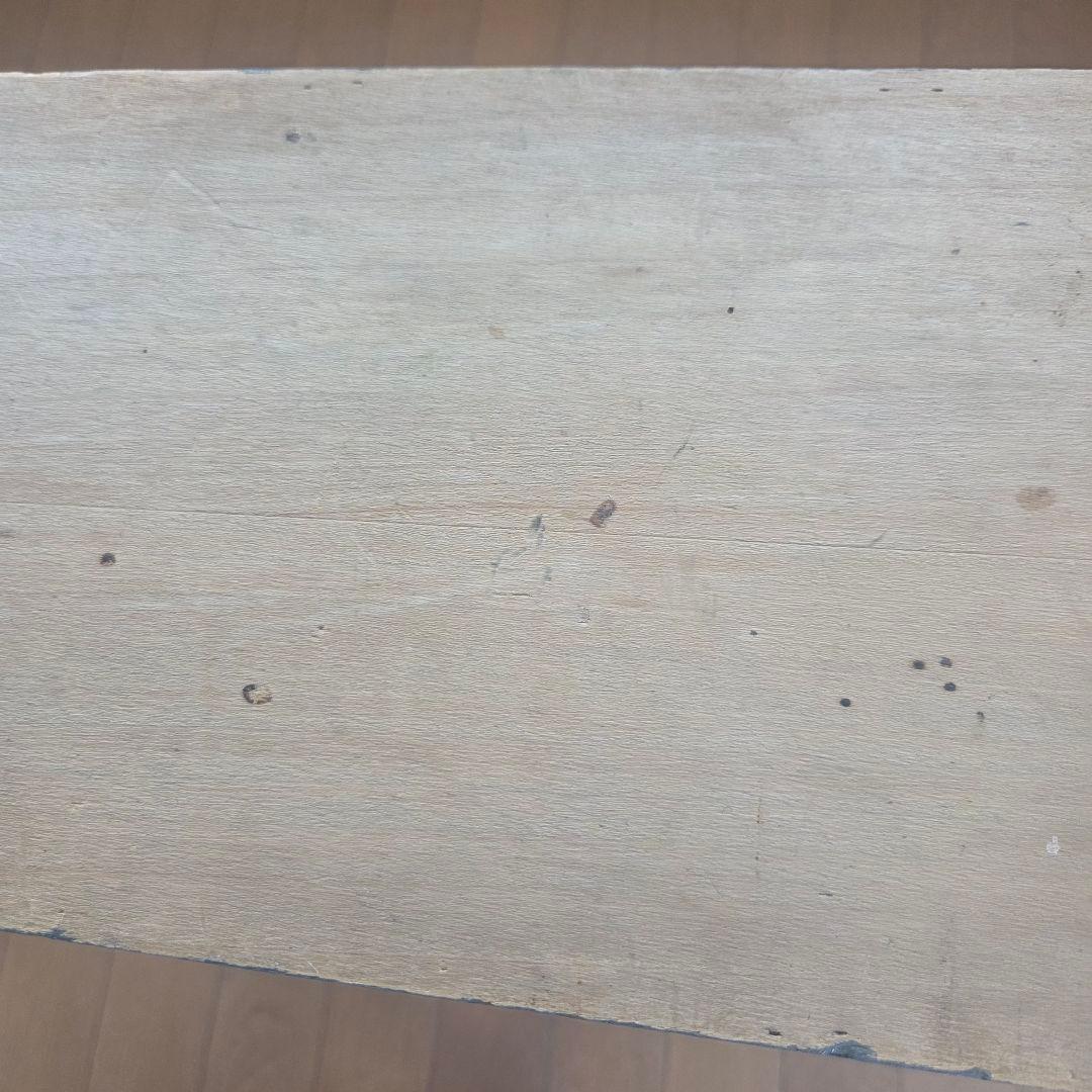 フランス　アンティーク　小さなアイロン台　ままごと