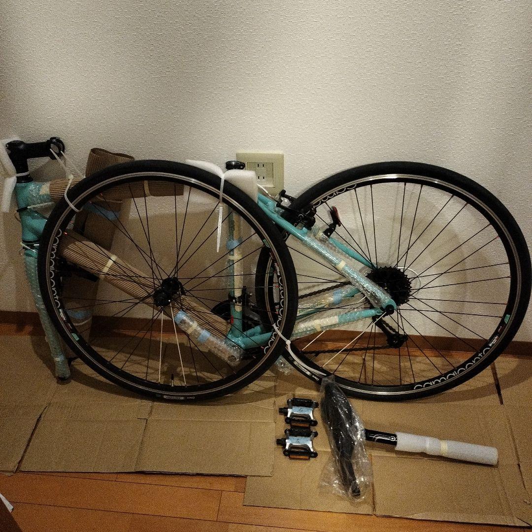 タコ【発送可】室内保管　ビアンキ クロスバイク カメレオンテ２