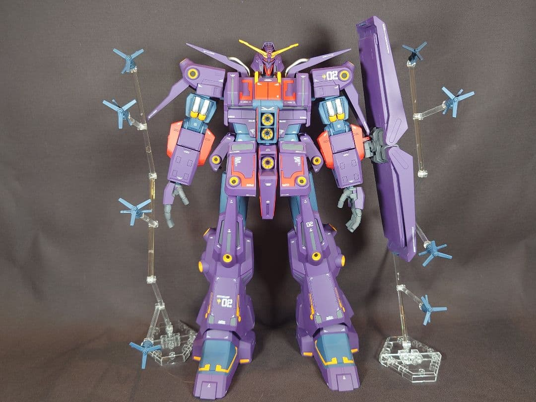 HG 1/144サイコガンダムマークII全塗装完成品ネオ・ジオン仕様