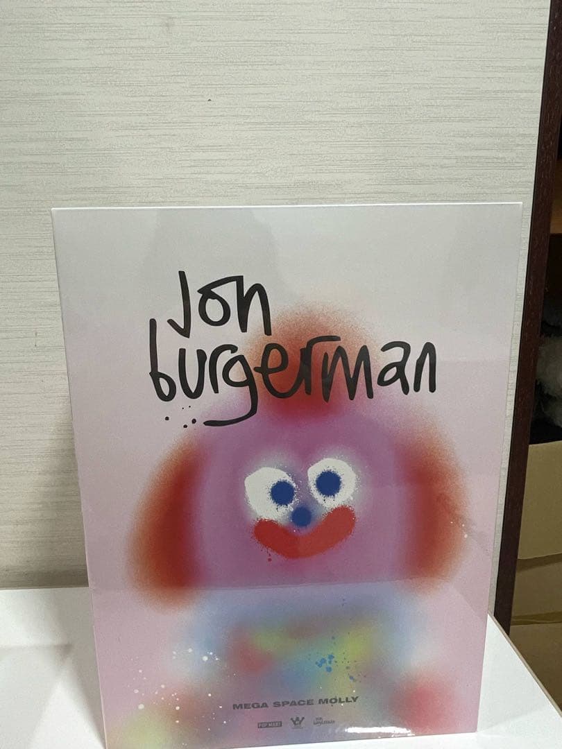 アイドル MEGA SPACE MOLLY 400% Jon Burgerman