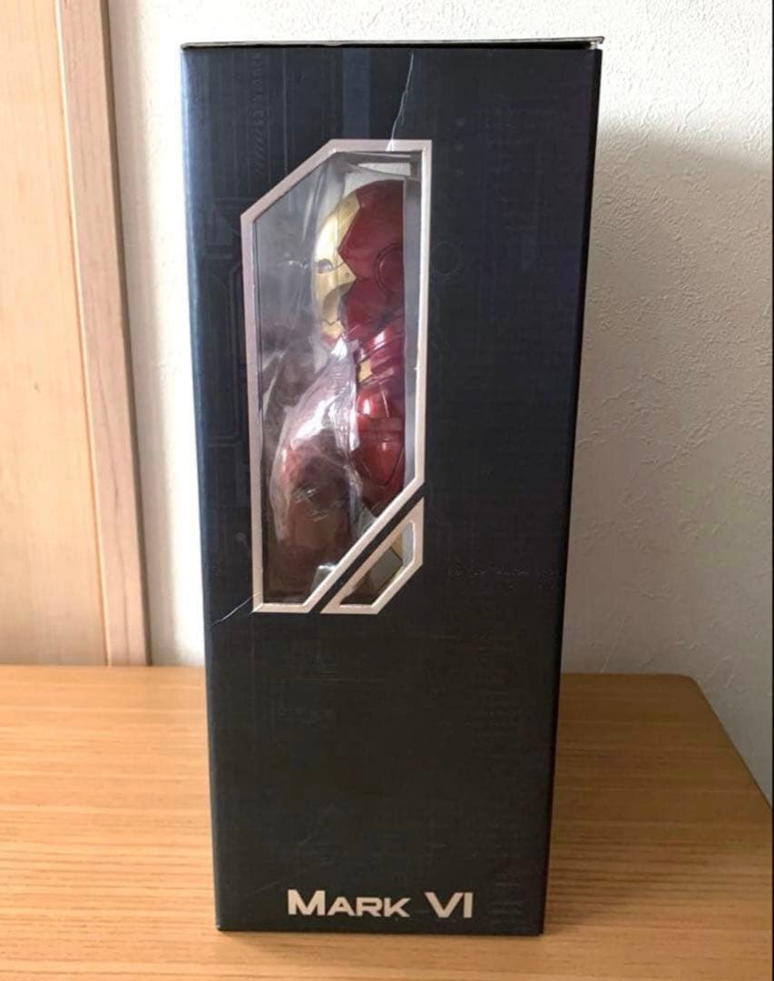レア品　美品　ホットトイズ　1/4スケール　バストアップ　アイアンマン　マーク６