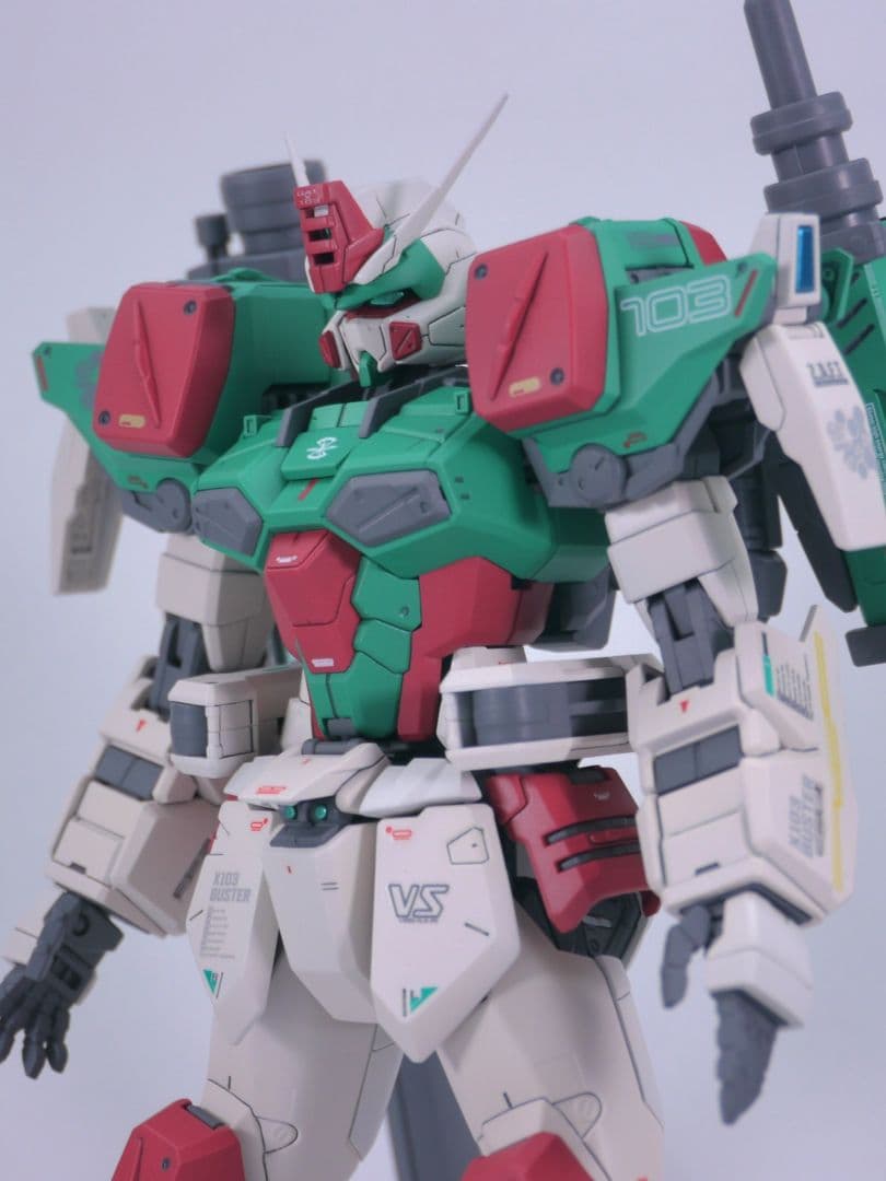 MG バスターガンダム 塗装 完成品 バンダイ ガンプラ 1/100