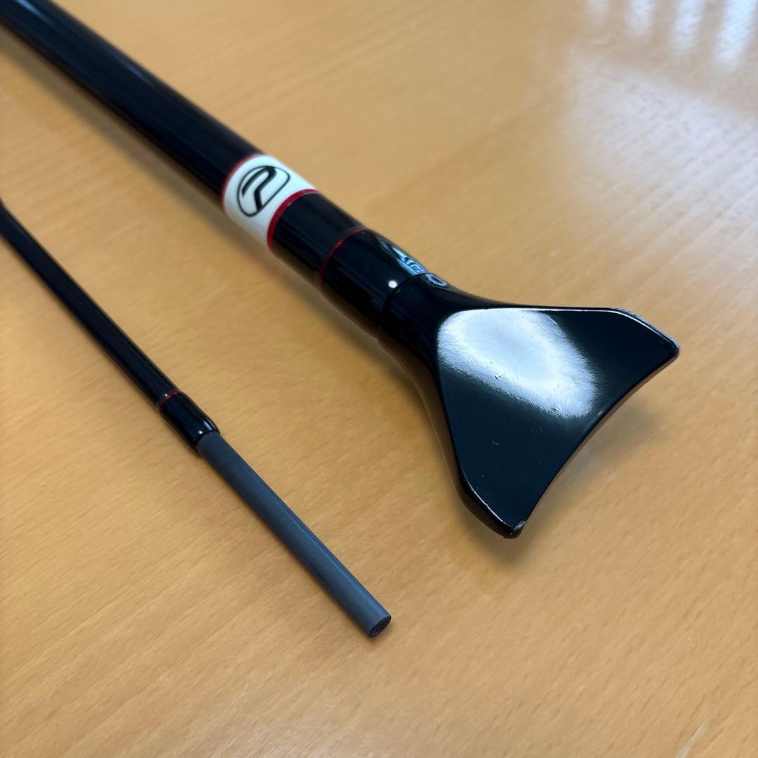 yasu ヘチ竿　チヌ竿 TE 270 ブラック/ホワイト 270cm