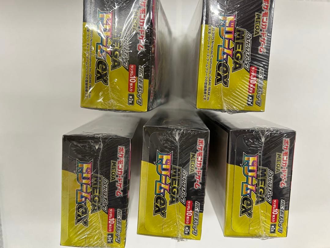 ポケモンカード メガドリームex シュリンク付き5BOX