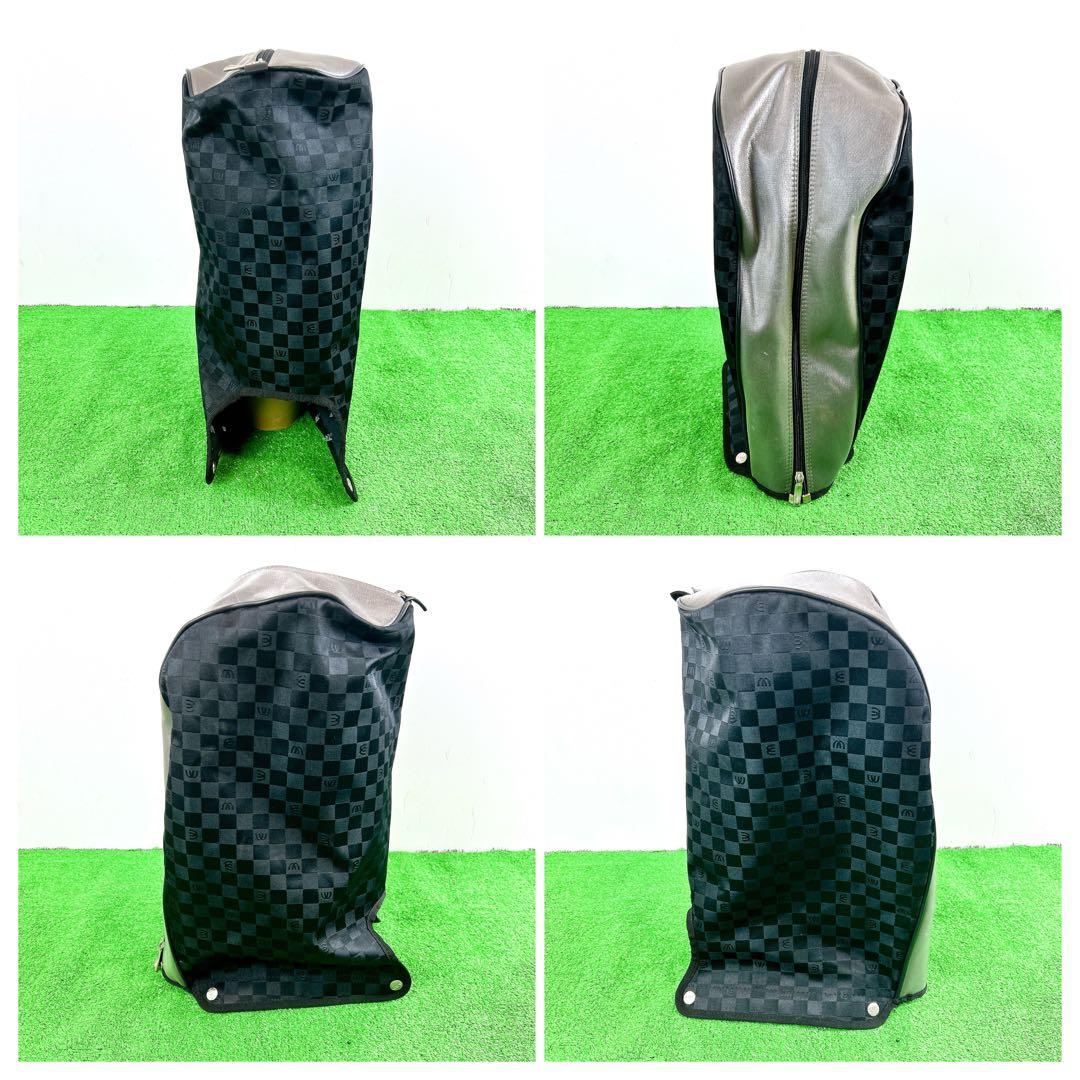 希少 エムユースポーツ☆ポパイ キャディバッグ ゴルフバック カートタイプ