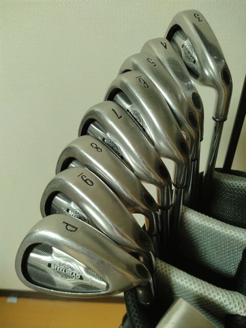 【Callaway☆】クラブ・アイアン・キャディバッグ♪　フルセット！