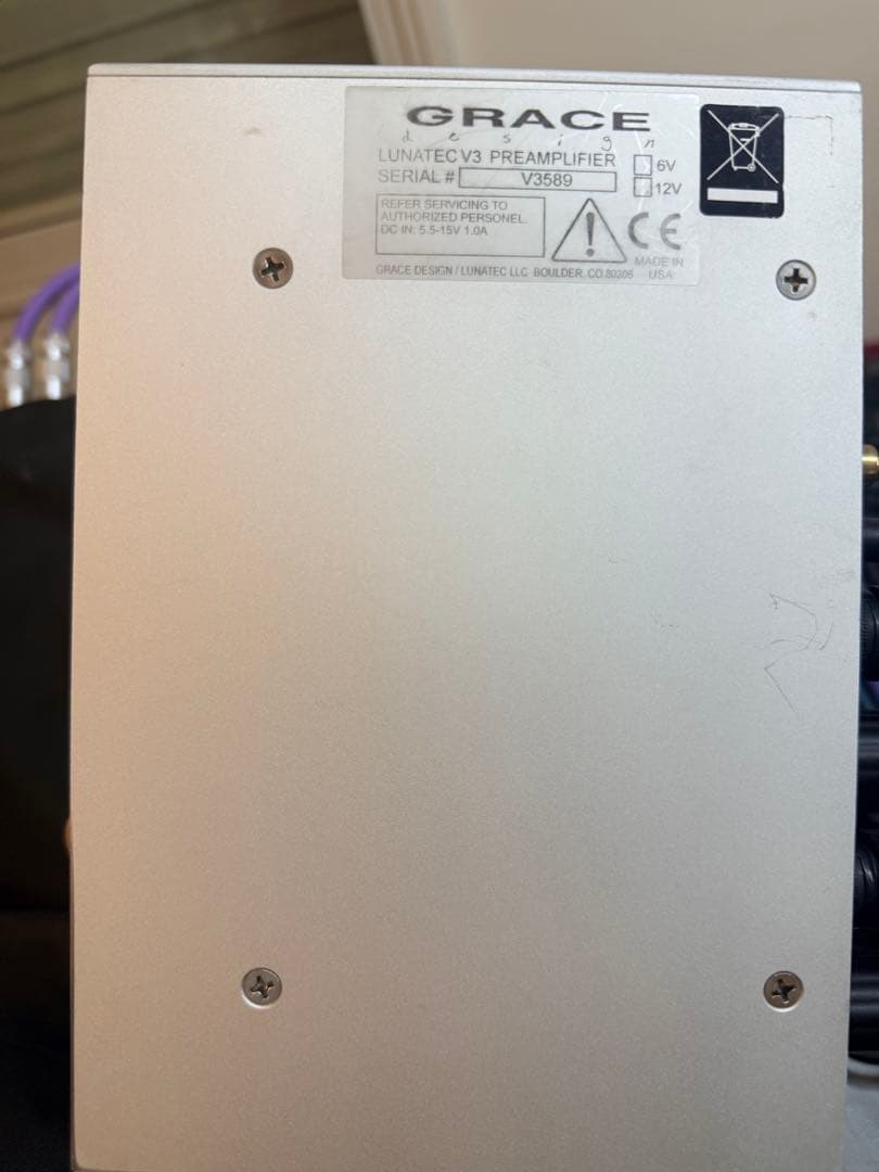 【超希少】GRACE design LUNATEC V3 2chプリアンプ