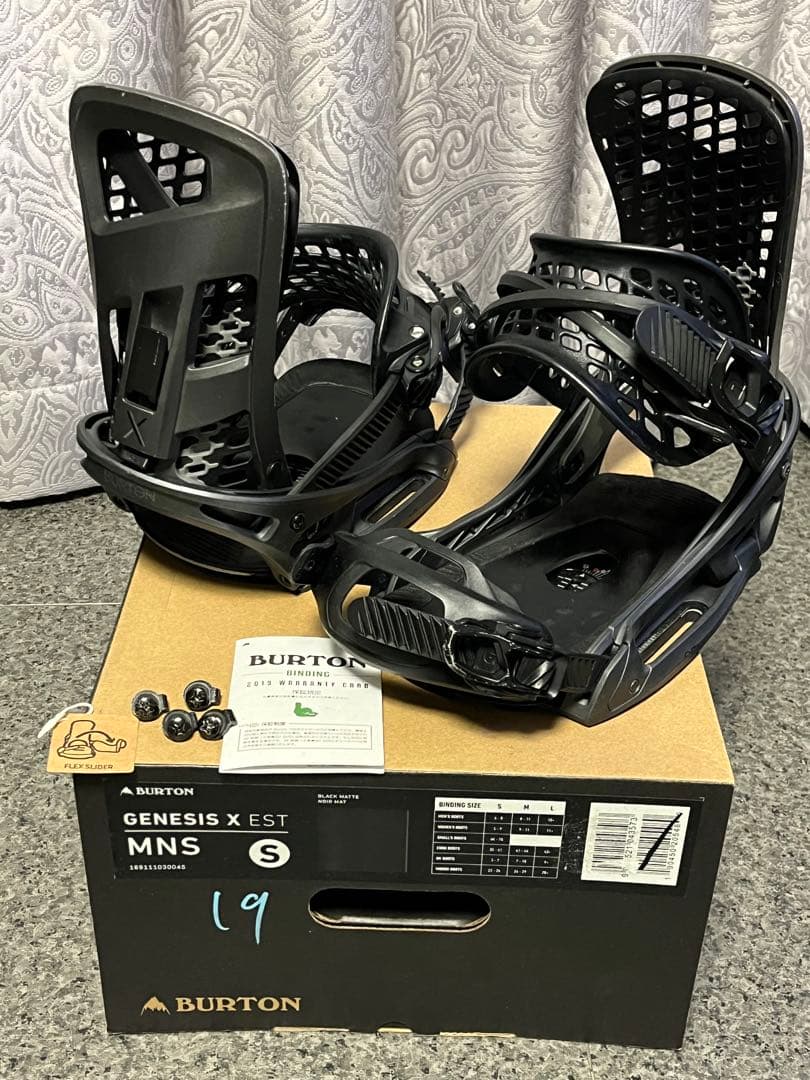 BURTON GENESIS X EST Sサイズ