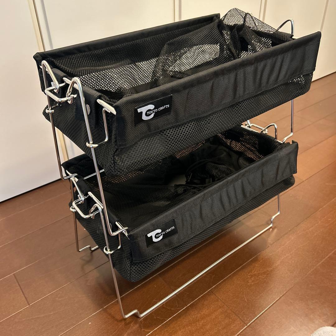 TOKYO CRAFTS バケットシェルフメッシュ 2つセット
