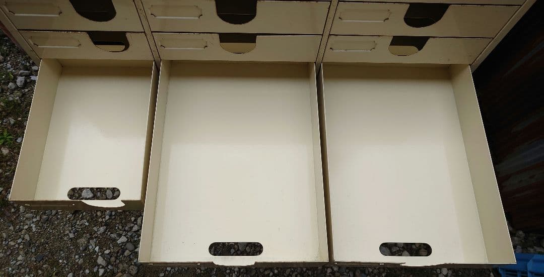 6段 スチール レターケース 引出し 小物入れ 書類ケース オフィス家具 レトロ