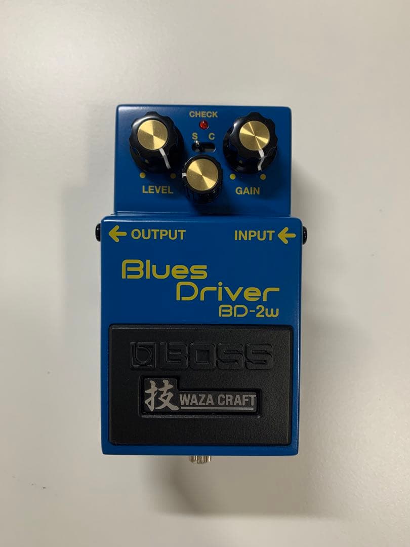 【ほぼ未使用】 BOSS Blues D BD-2w