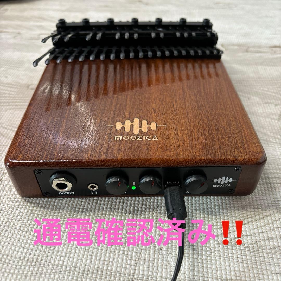 カリンバ ピアノ配列 EQXシリーズ 半音階 二段の半音付き 社外アンプセット