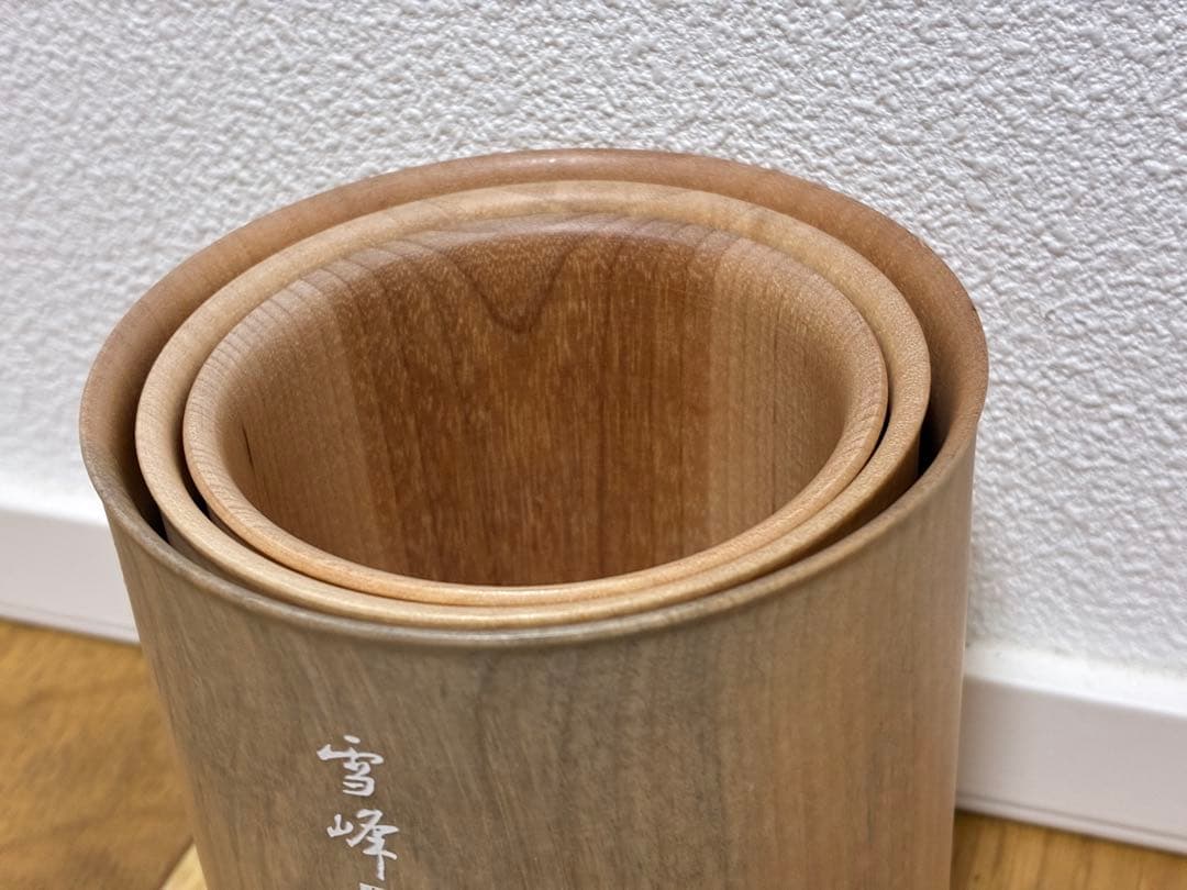 【激レア】スノーピーク　スタッキングウッドマグ　雪峰H450、H300、H200