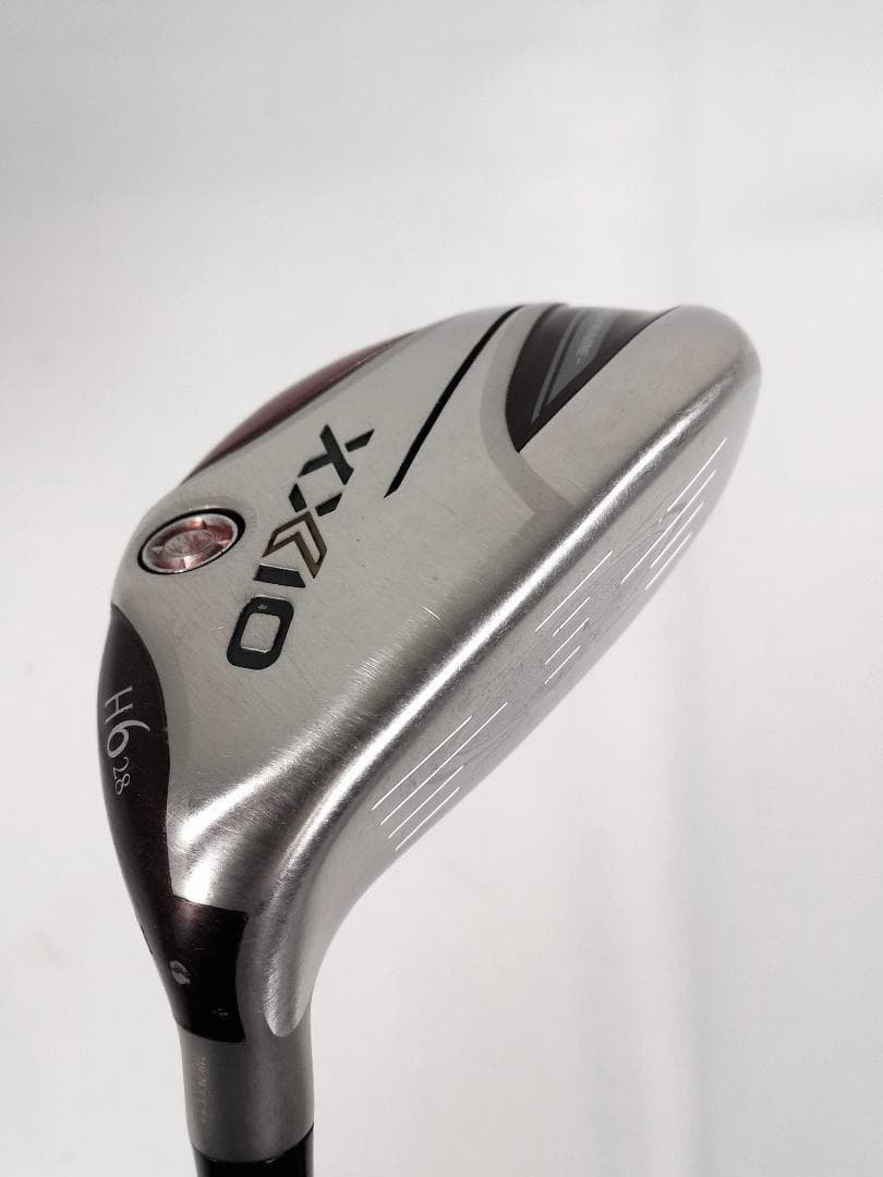 【女性】【L】ゼクシオ12⭐ユーティリティーH6 28°MP1200L ボルドー