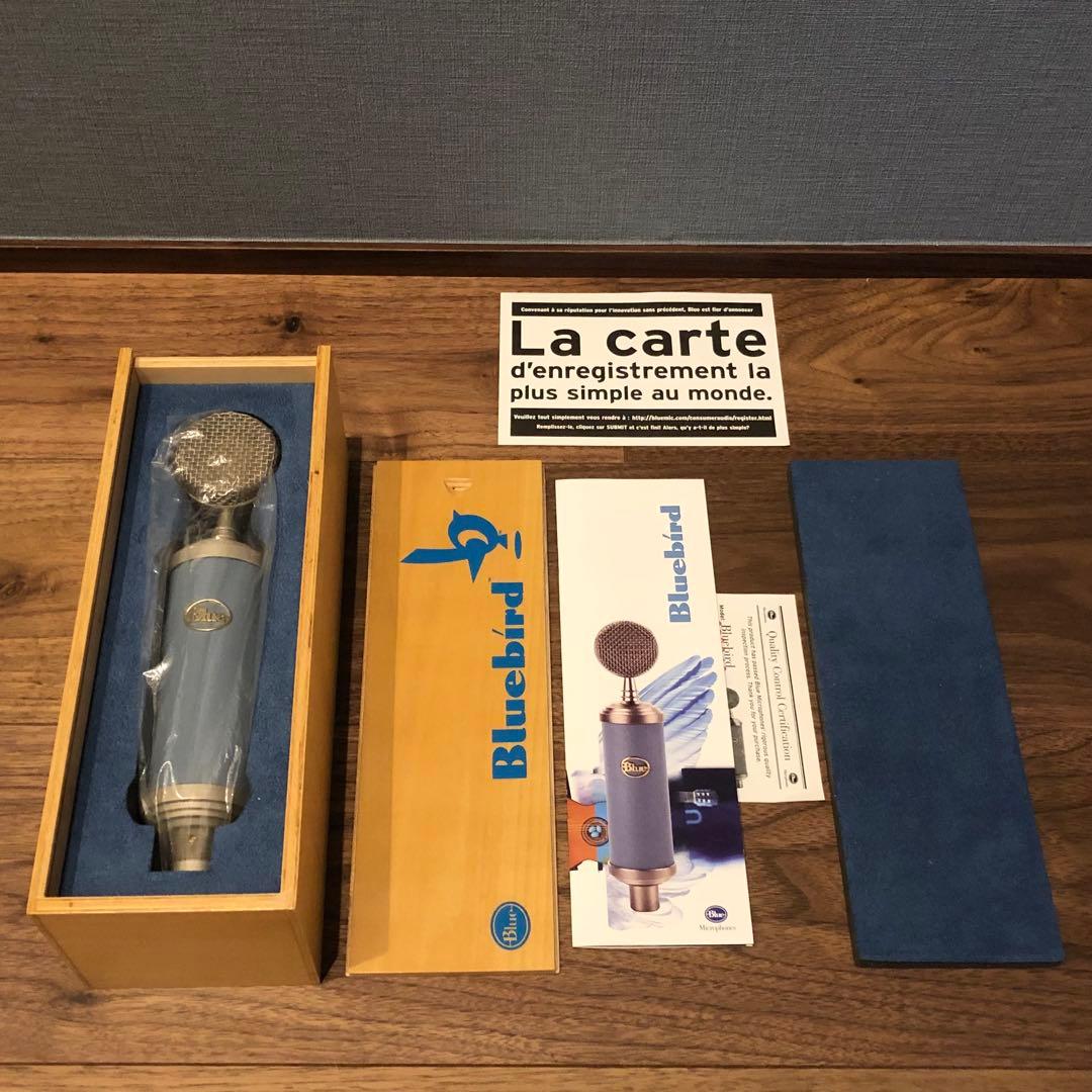 Bluebird ブルーバード コンデンサーマイク ジャンク品　ブルー