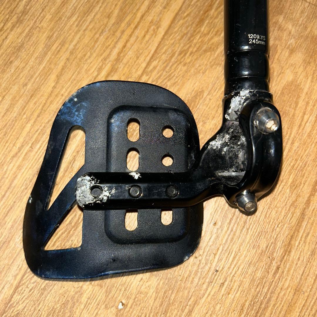 RIDEAビックプーリー、SHIMANOリアディレイラー等々。