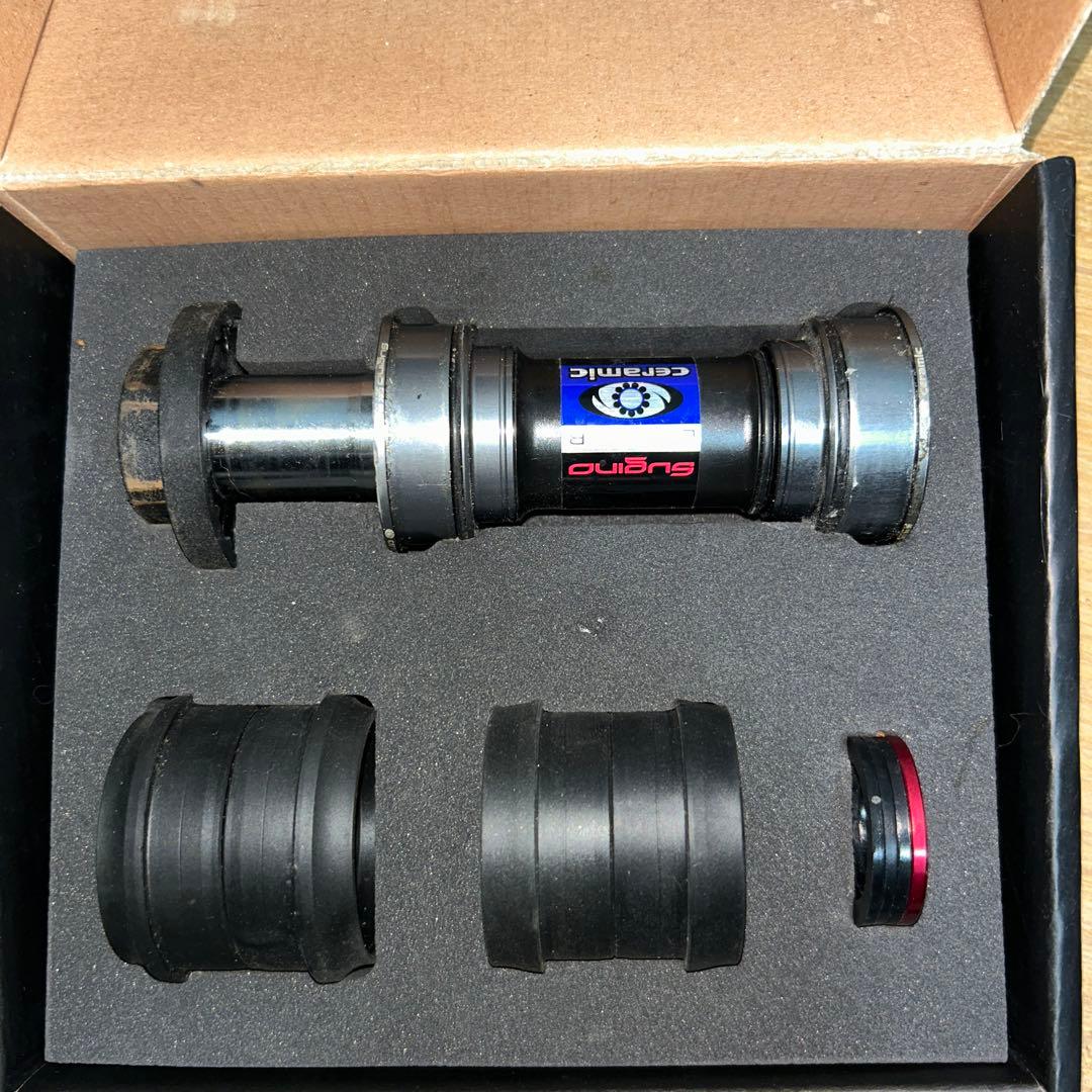 RIDEAビックプーリー、SHIMANOリアディレイラー等々。