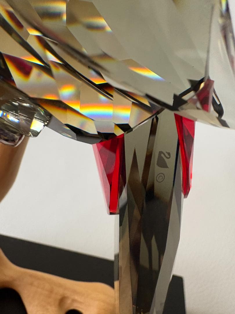 SWAROVSKI オオハシ ブラックダイヤモンド フィギュリン