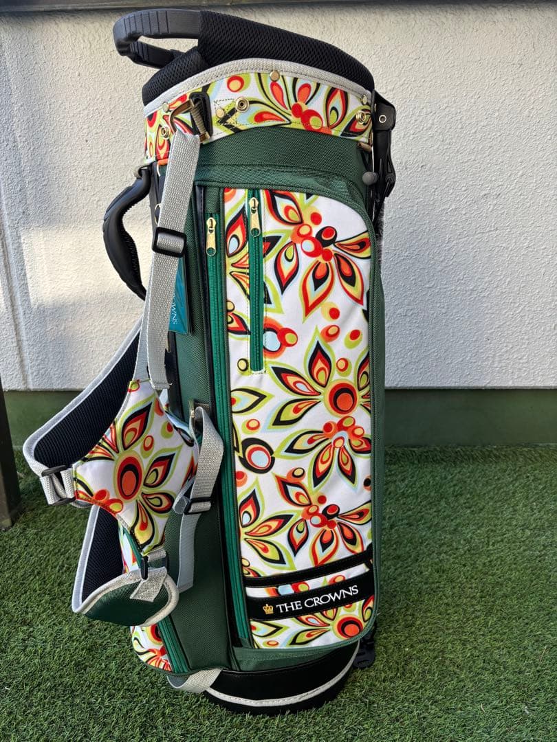 CROWN クラウン　スタンドキャディバッグ　スタンドバッグ　新品　ゴルフバッグ