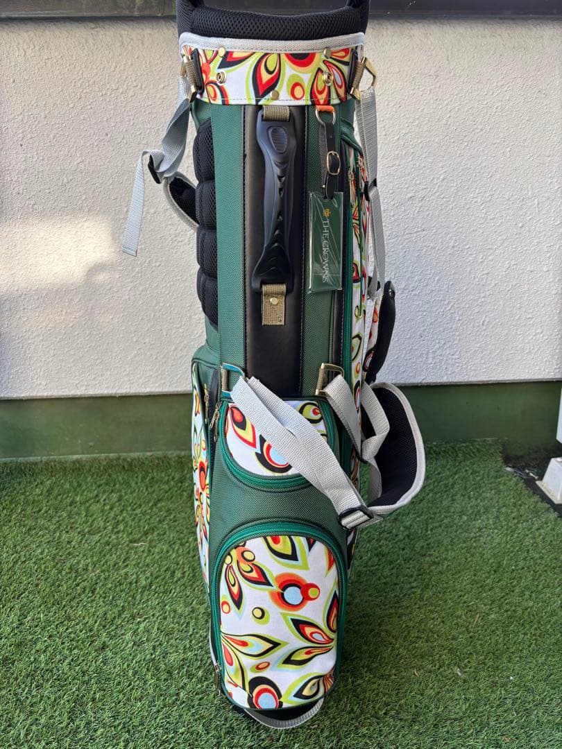 CROWN クラウン　スタンドキャディバッグ　スタンドバッグ　新品　ゴルフバッグ