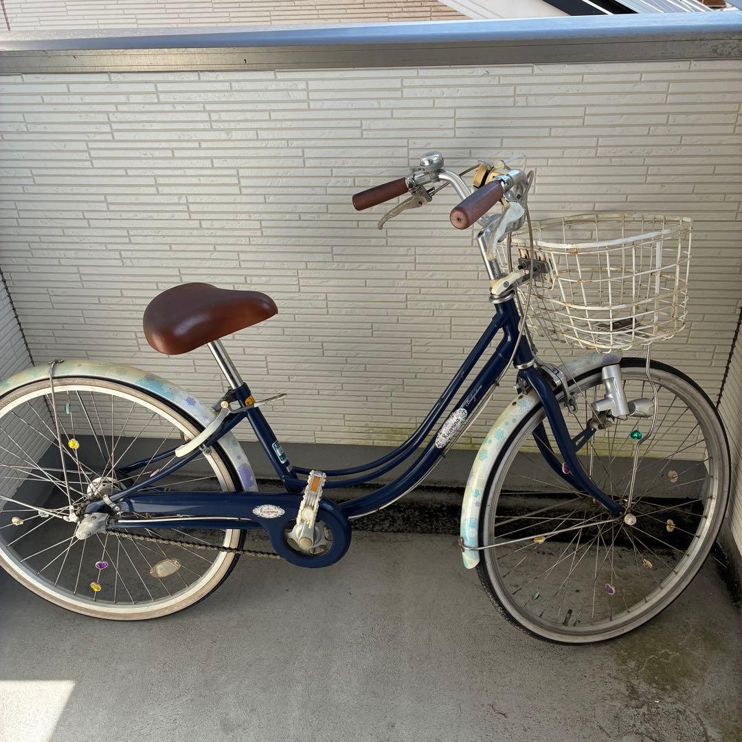 ブリヂストン 女の子 自転車 リコリーナ24インチ ブルー