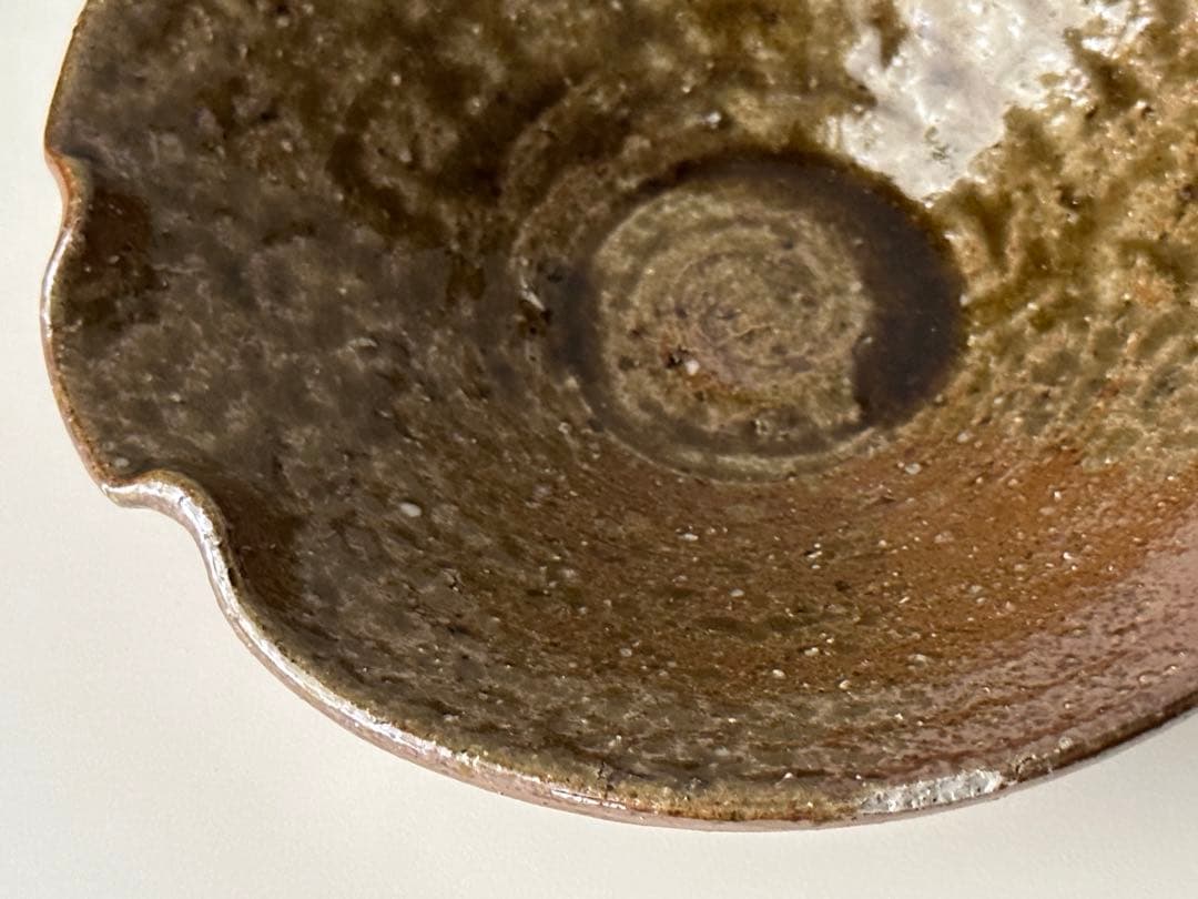 金重まこと 備前 平片口 皿 ②