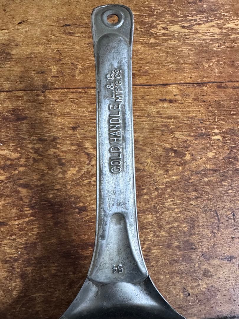 カウボーイフライパン　ヴィンテージ　COLDHANDLE L &G