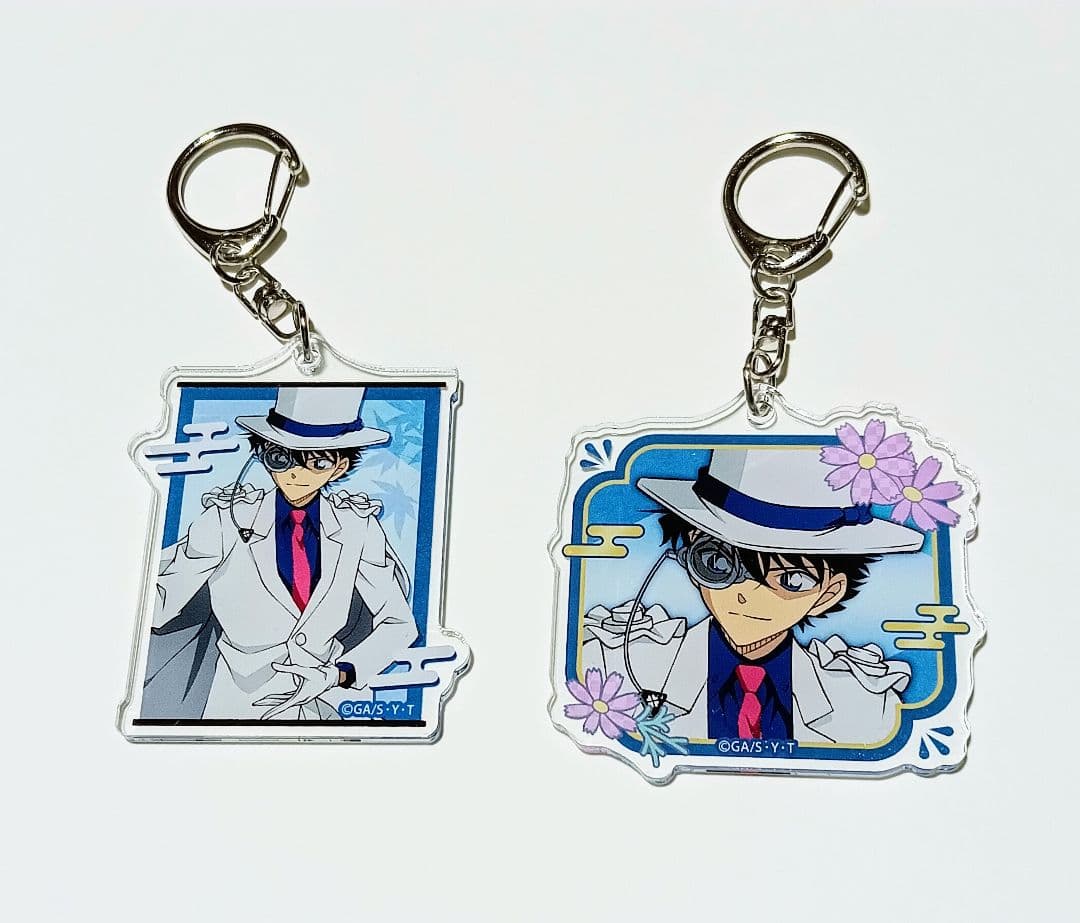 名探偵コナン 秋の華和装 怪盗キッド 17点セット スパークル缶バッジ含む