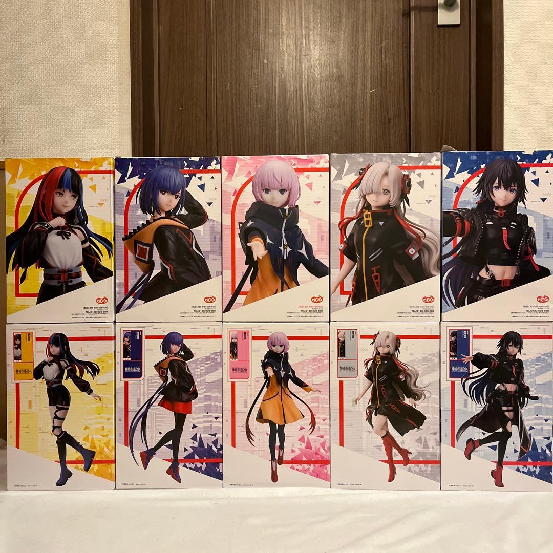 ［まとめ売り］新品　TVアニメ　神椿市建設中。　Blu-ray&フィギュアセット