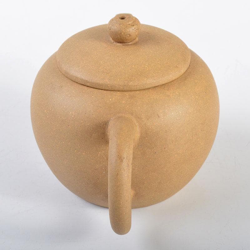 中国　中国宣興銘　紫砂　黄泥　急須　茶壷　V　R4470