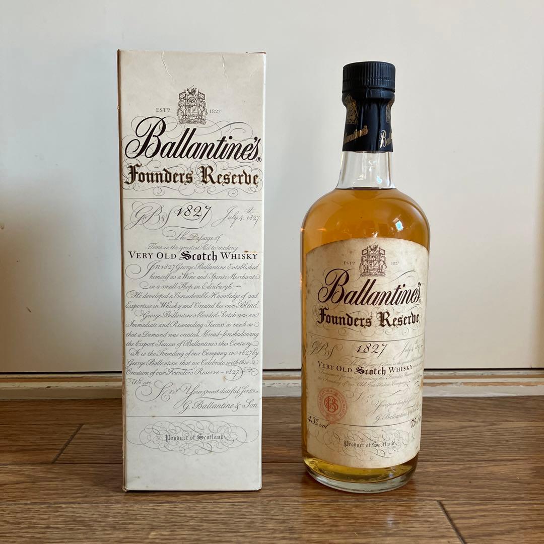 バランタイン ファウンダーズ レゼルヴ 1827年
