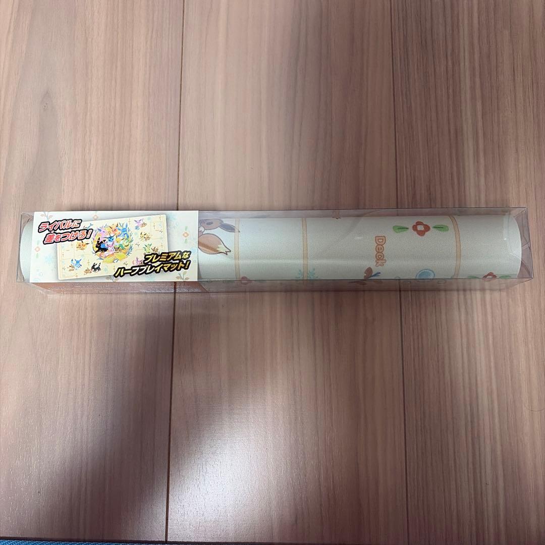 イーブイズ　プレイマット&デッキシールド　ミックスオレデッキケースデッキシールド