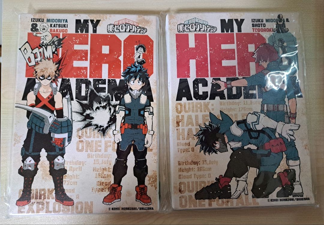 ジャンプショップ　アートボード　セット　青の祓魔師　ヒロアカ　五条