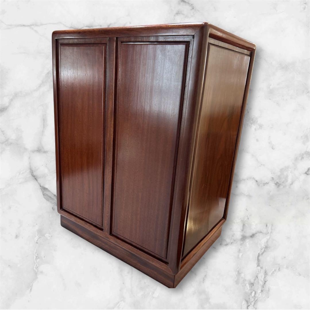 骨董品 螺鈿細工 チェスト タンス 五段チェスト 小物収納 木製 引き出し 螺鈿